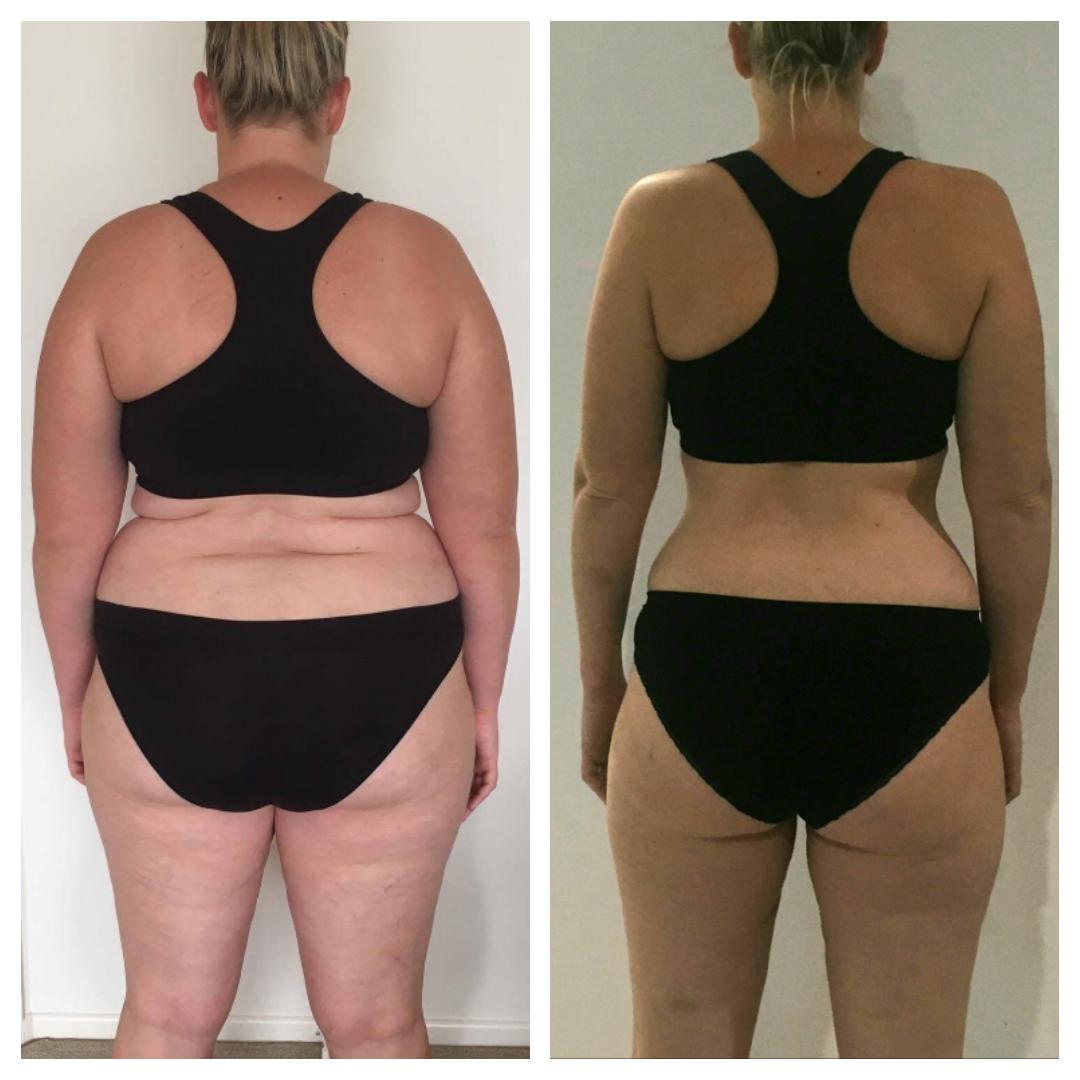 EMS Training Before and After with 15 sessions over 4 monthsg EMS Training Before and After with 15 sessions over 4 months
