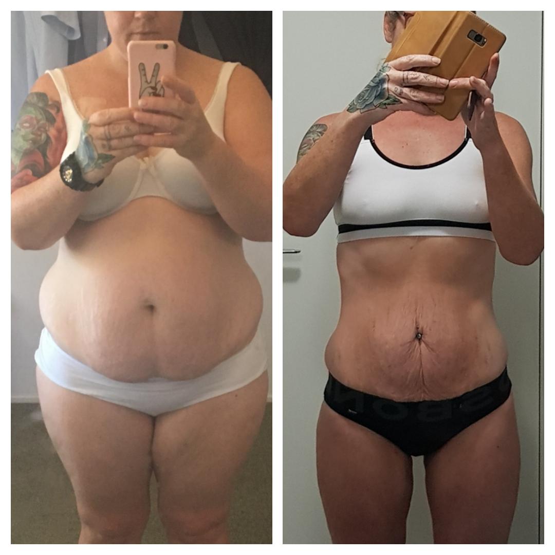 EMS Training Before and After with 15 sessions over 4 monthsg EMS Training Before and After with 15 sessions over 4 months