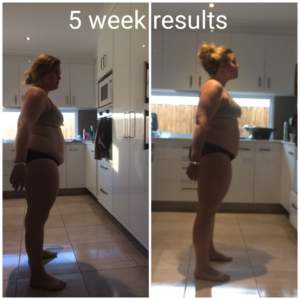 Cassie (Kawana): ''it sounded too good to be true, but I look and feel wonderful!'' - 5 week EMS fitness results 2