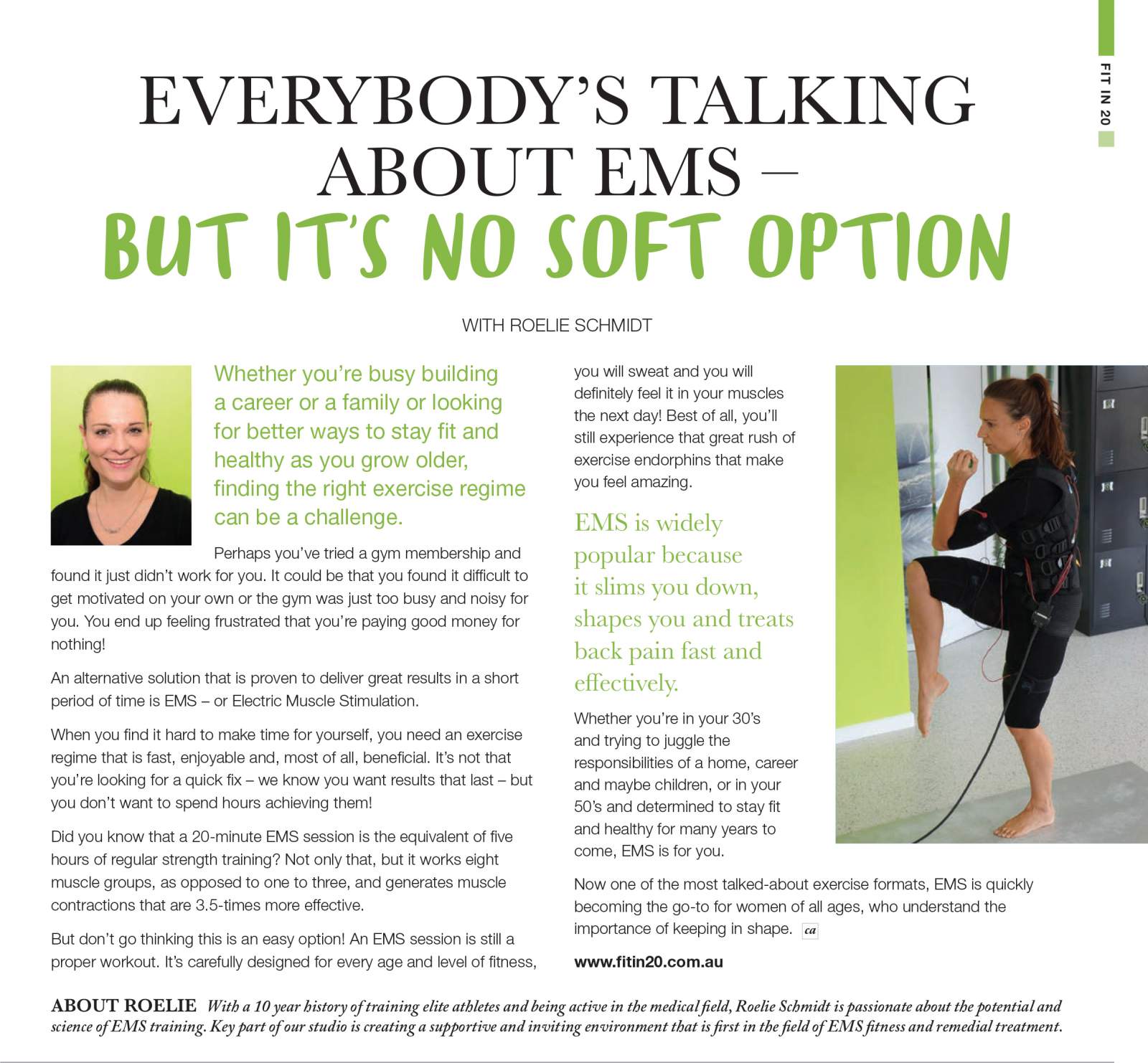 How EMS Training Gets Results and Promises a Great Workout – No Gimmicks